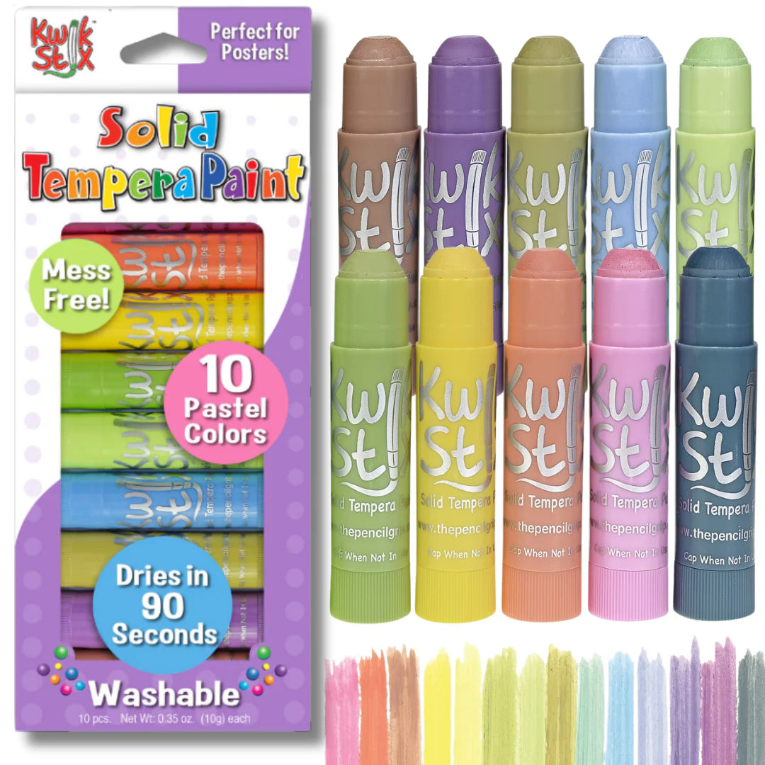 KWIK STIX TEMPERA PAINT PASTEL ST10