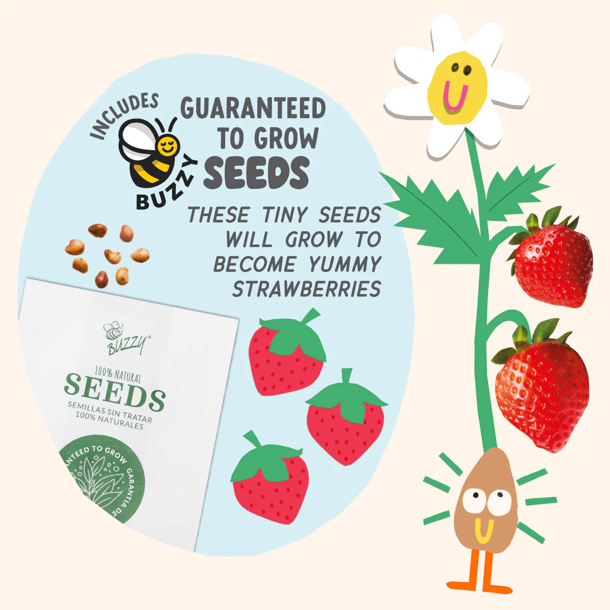 PAINT AND GROW STRAWBERRY