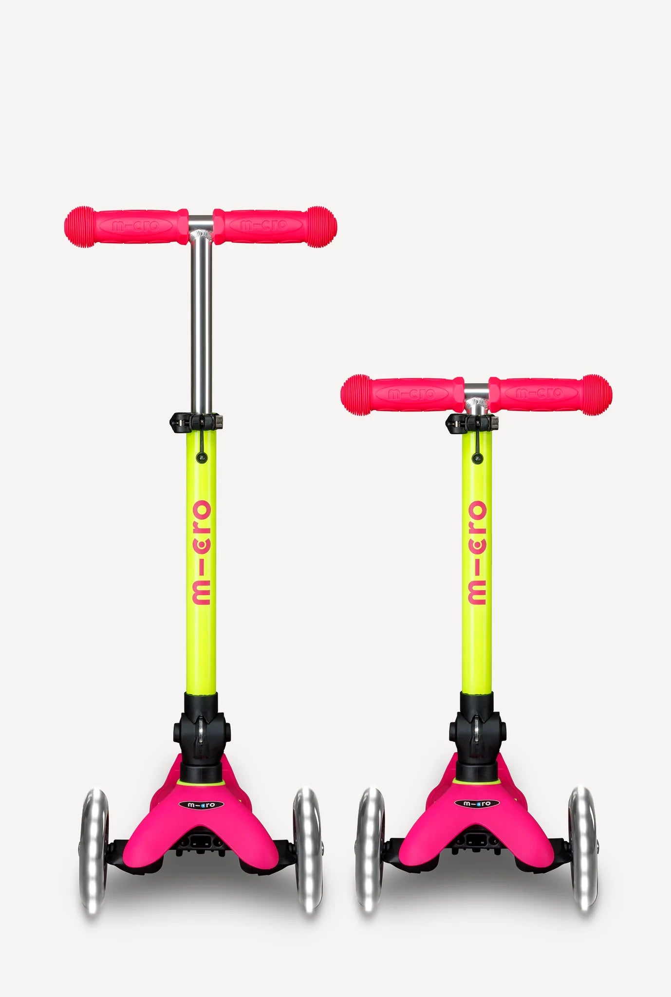 MINI DELUXE FOLDABLE LED NEON FLAMINGO YELLOW