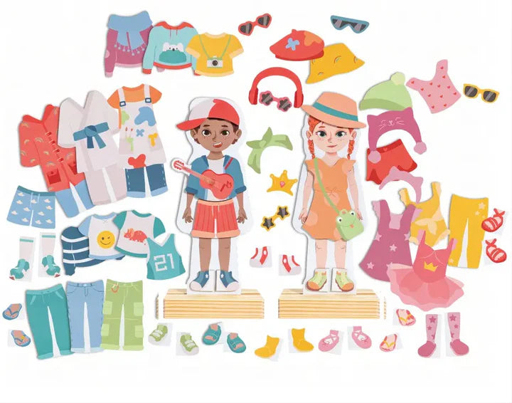 DRESS UP MAGNETIC PUZZLE