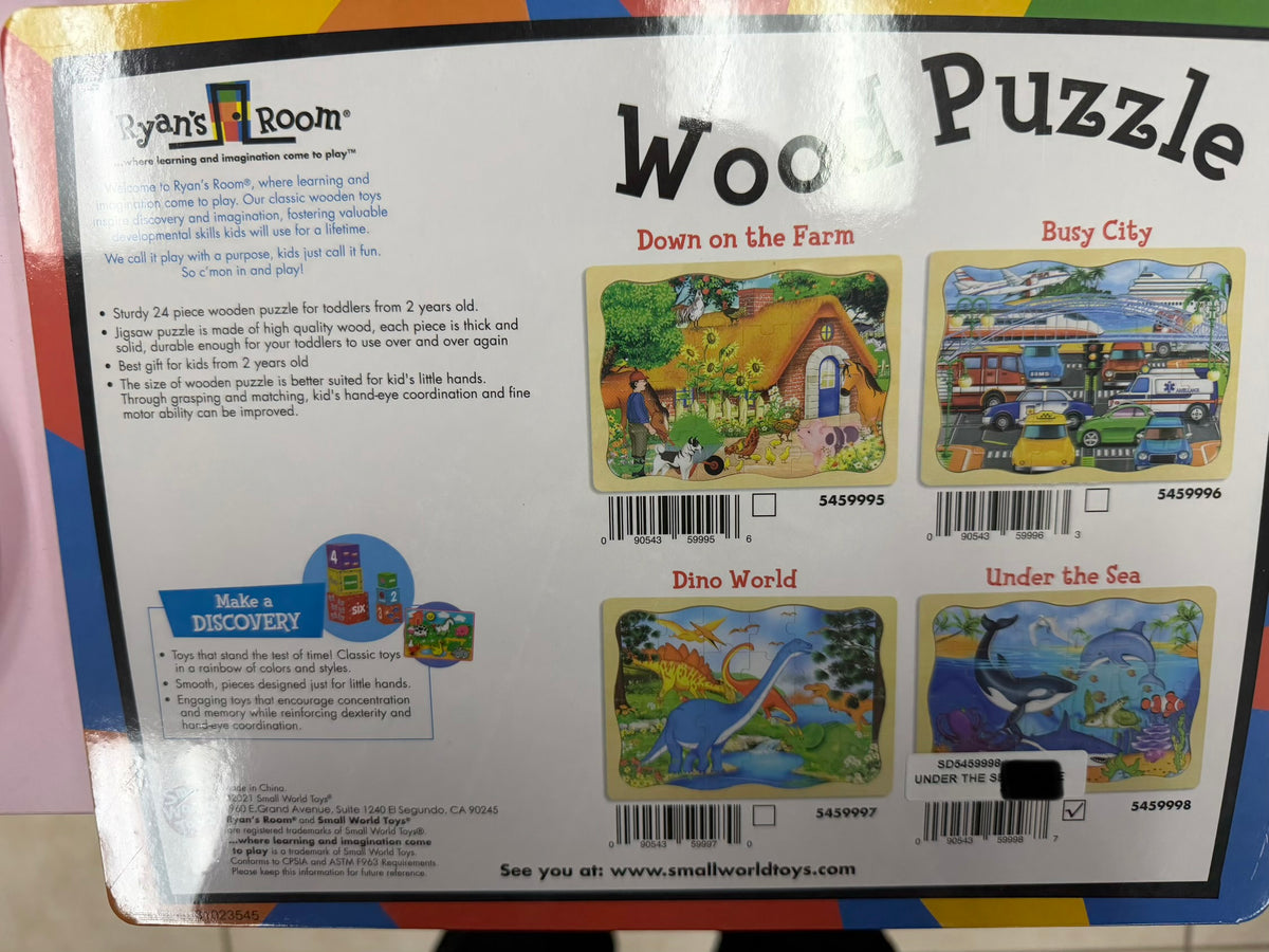 UNDER THE SEA PUZZLE