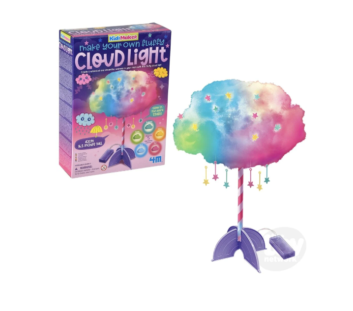 MAKE YOUR OWN FLUFFY CLOUD LIGHT