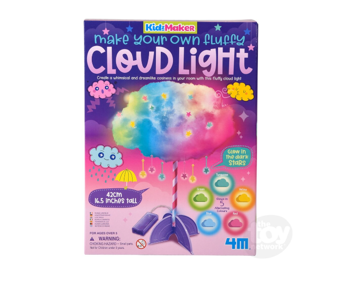 MAKE YOUR OWN FLUFFY CLOUD LIGHT