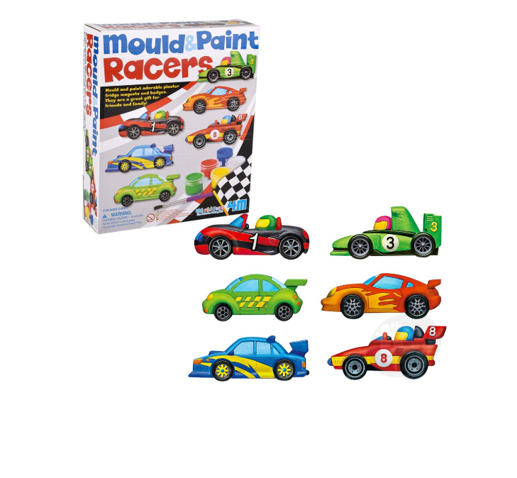 MOULD AND PAINT RACERS