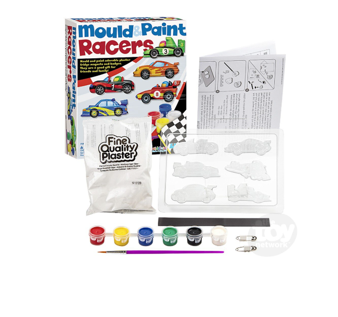 MOULD AND PAINT RACERS