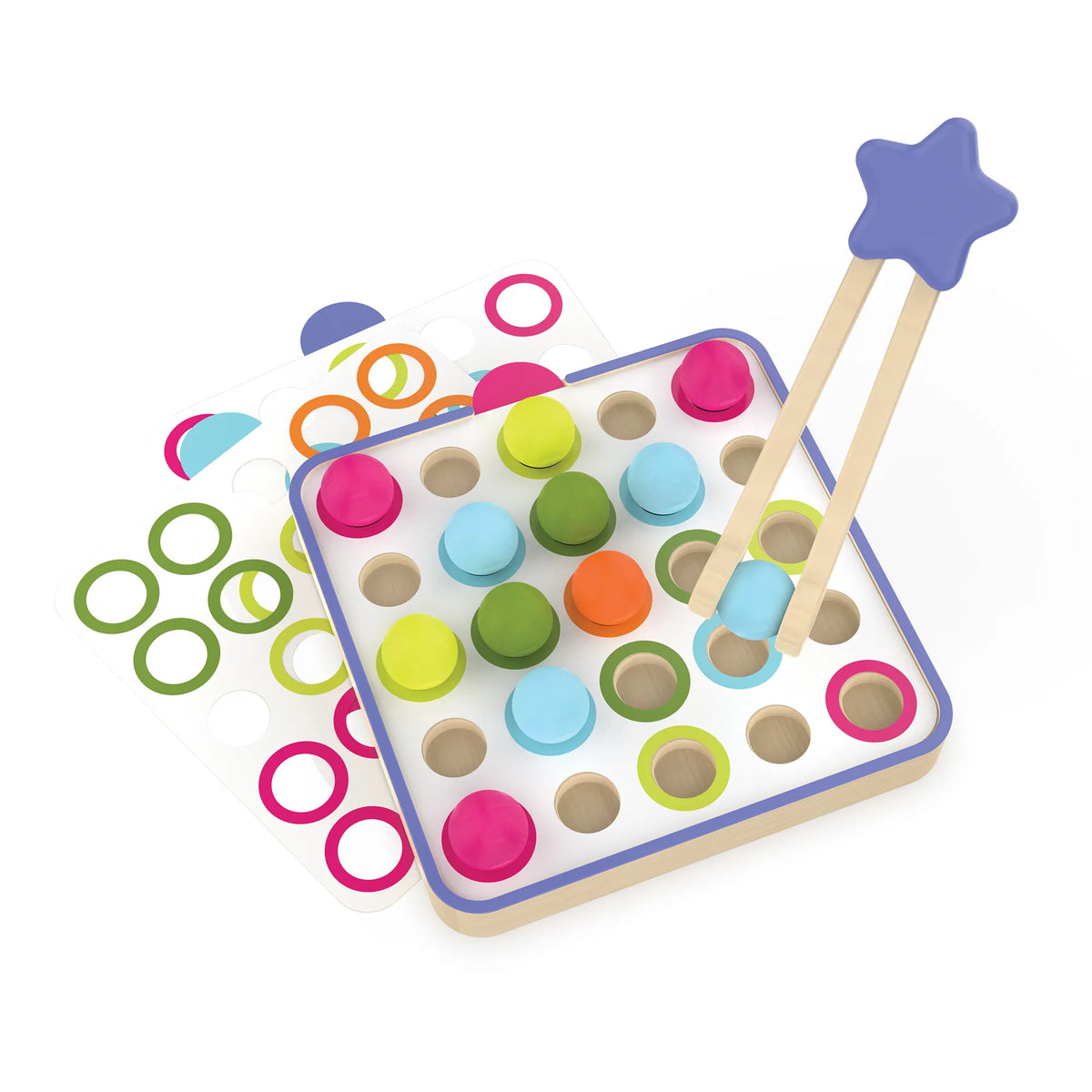 PATTERN AND SEQUENCING WOODEN BOARD