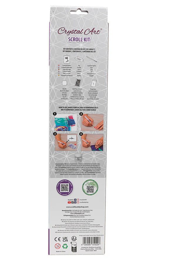 CA SCROLL CHERRY BLOSSOM BLISS