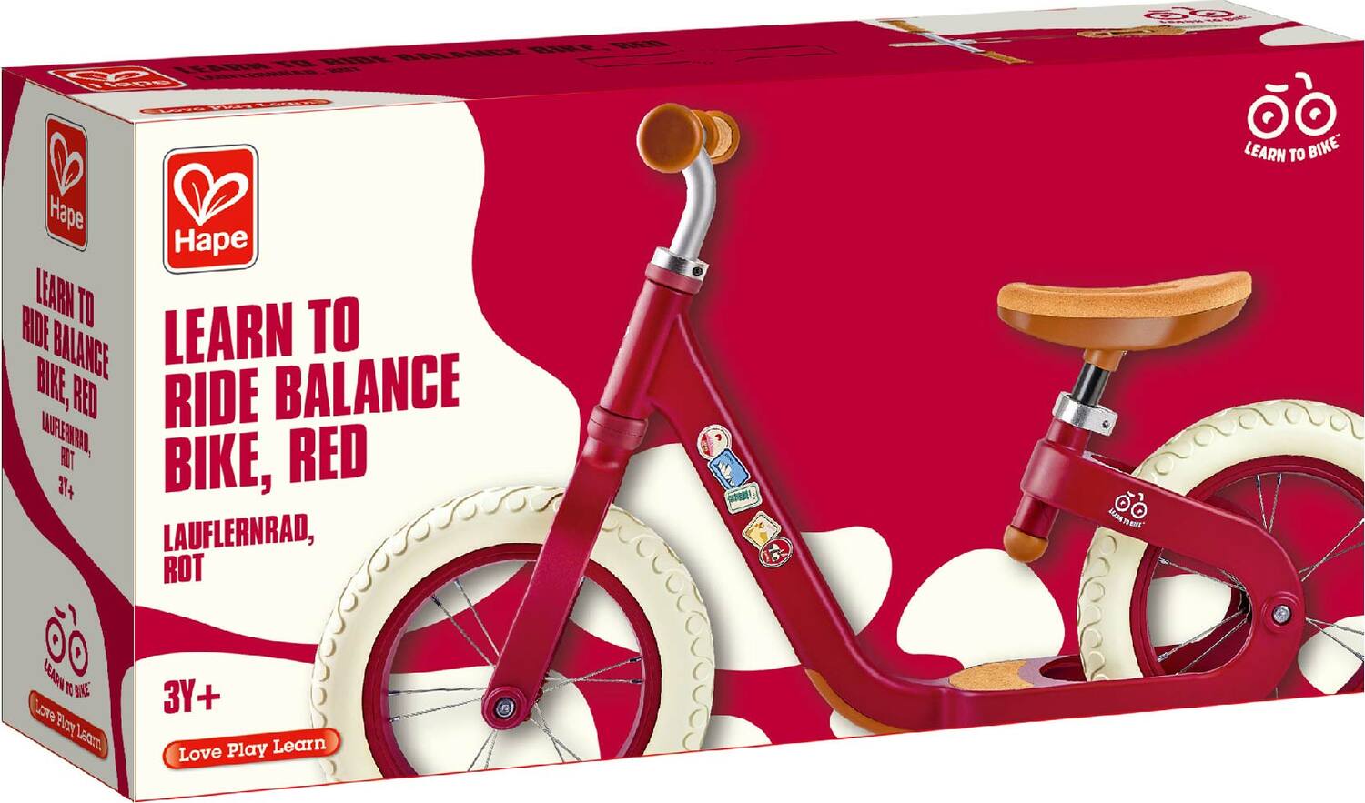 GET UP AND GO BALANCE BIKE RED