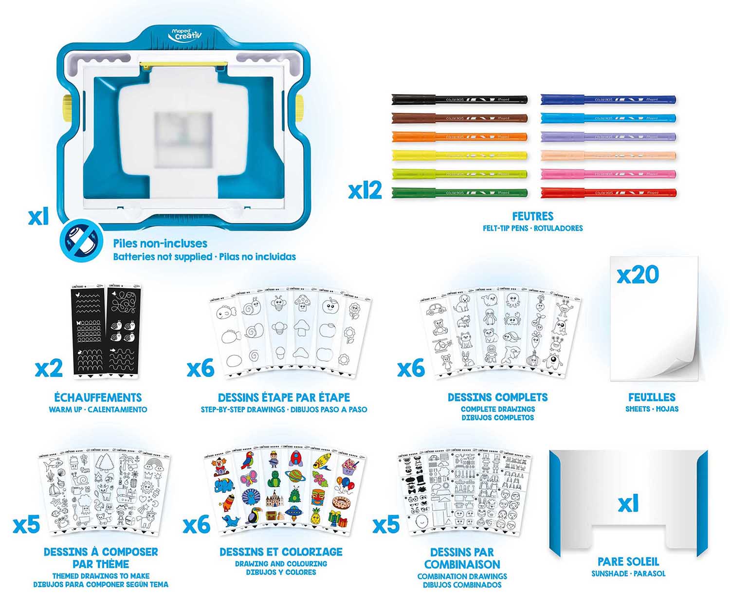 LUMI BOARD DRAWING MACHINE