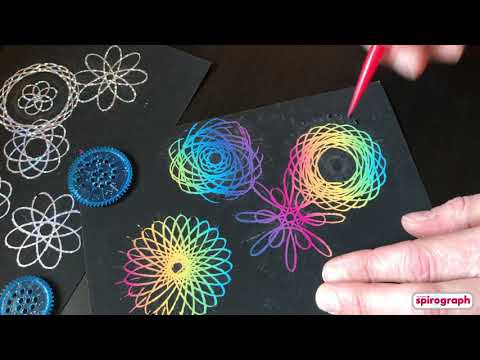 SPIROGRAPH SCRATCH AND SHIMMER