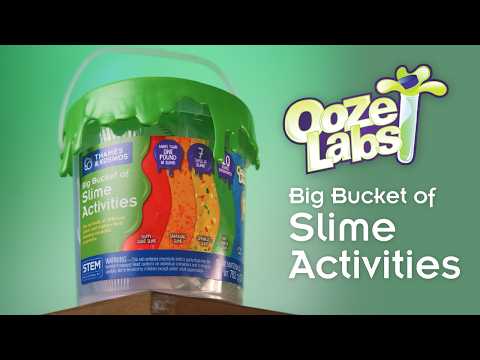 OOZE LABS BIG BUCKET OF SLIME ACTIVITIES
