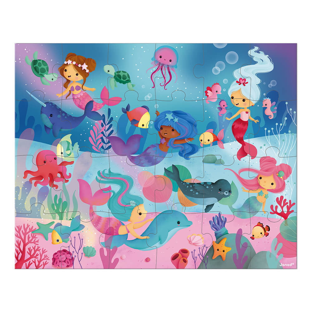 24 PC PUZZLE MERMAIDS