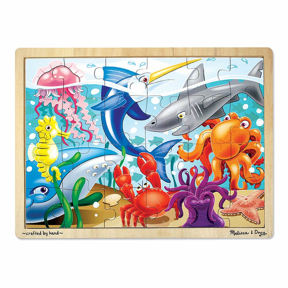 24 PC UNDER THE SEA PUZZLE