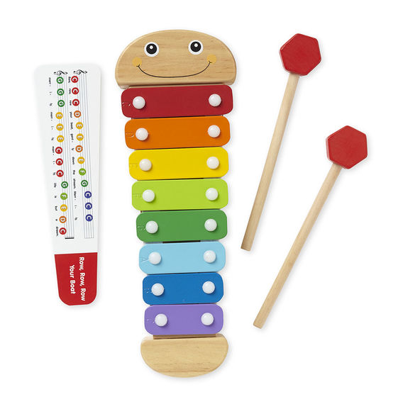 WOODEN CATERPILLAR XYLOPHONE