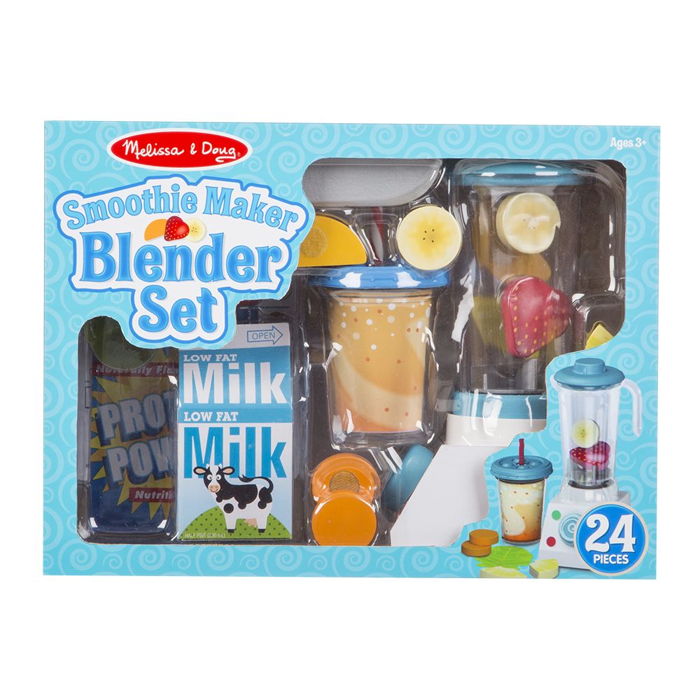 WOODEN SMOOTHIE MAKE BLENDER SET