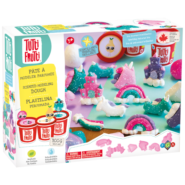 TUTTI FRUTTI SPARKLING UNICORNS TRIO KIT