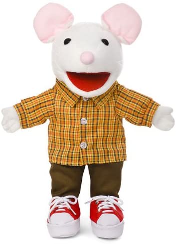 PUPPET 14&quot; MOUSE WITH SNEAKERS