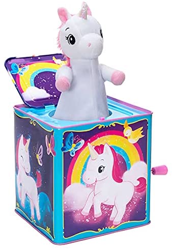 UNICORN POP N GLOW JACK IN THE BOX