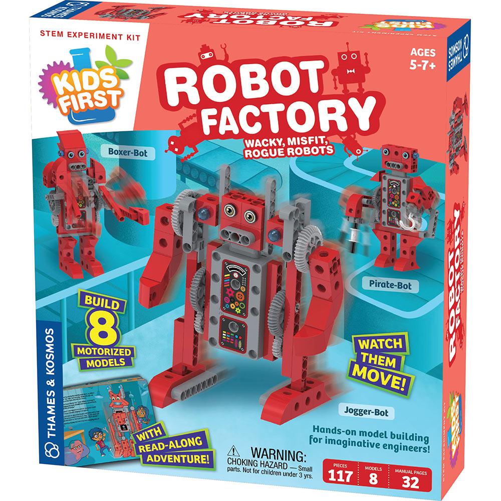 KIDS FIRST: ROBOT FACTORY: WACKY, MISFIT, ROGUE ROBOTS