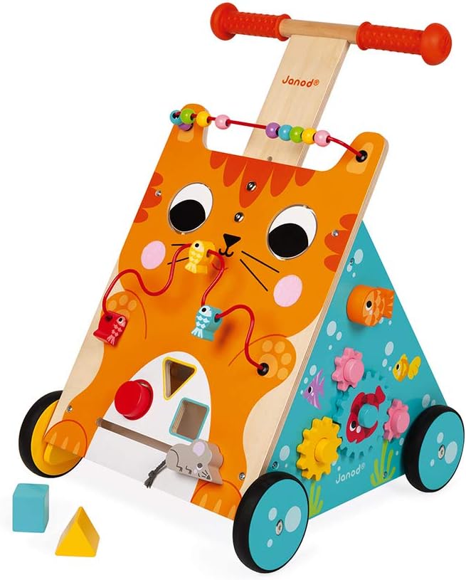 MULTI ACTIVITIES CAT BABY WALKER