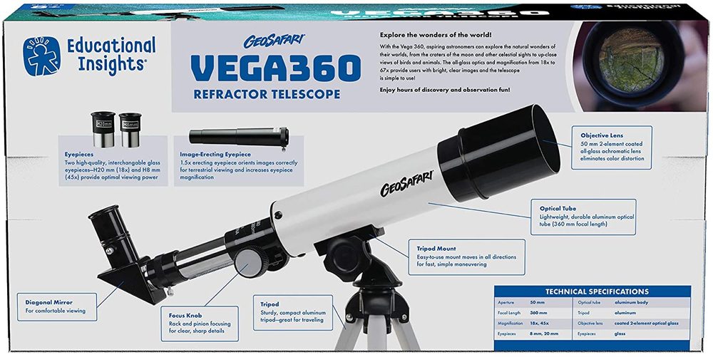 GEOSAFARI VEGA 360 REFRACTOR TELESCOPE