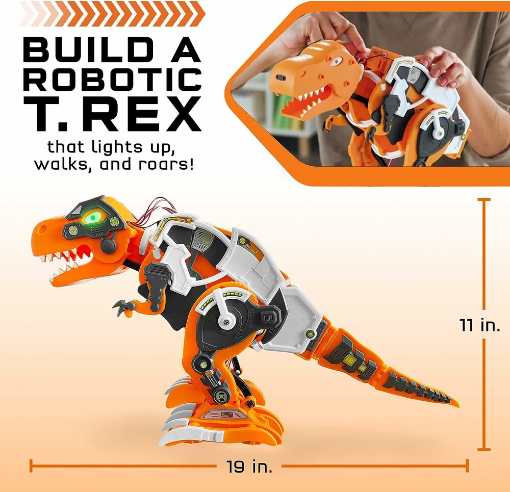 CODE AND CONTROL DINOSAUR ROBOT REX