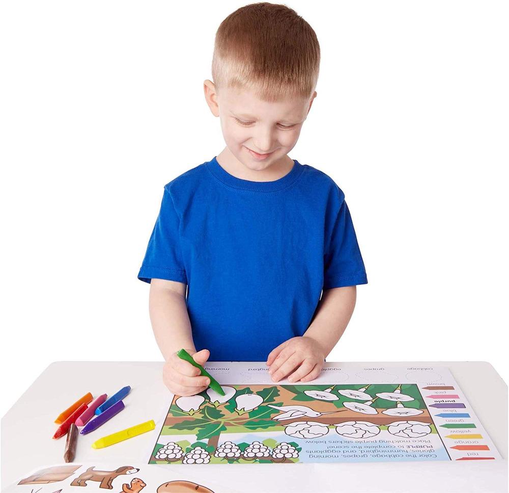 JUMBO COLORS & SHAPES ACTIVITY PAD