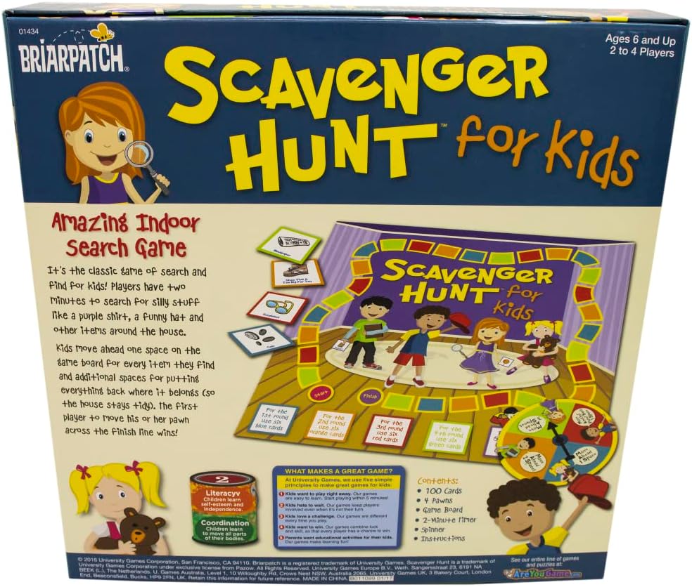 SCAVENGER HUNT FOR KIDS