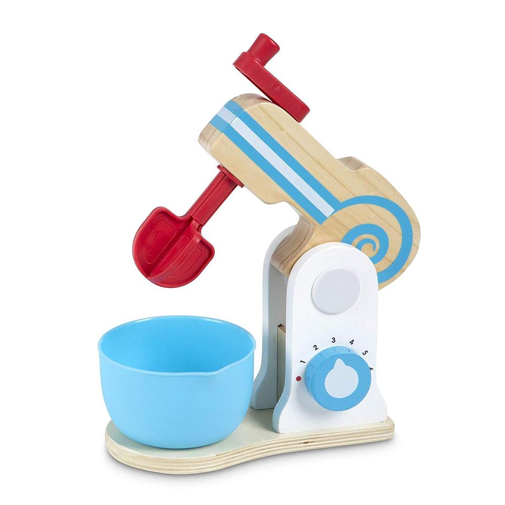 WOODEN MAKE A CAKE MIXER SET