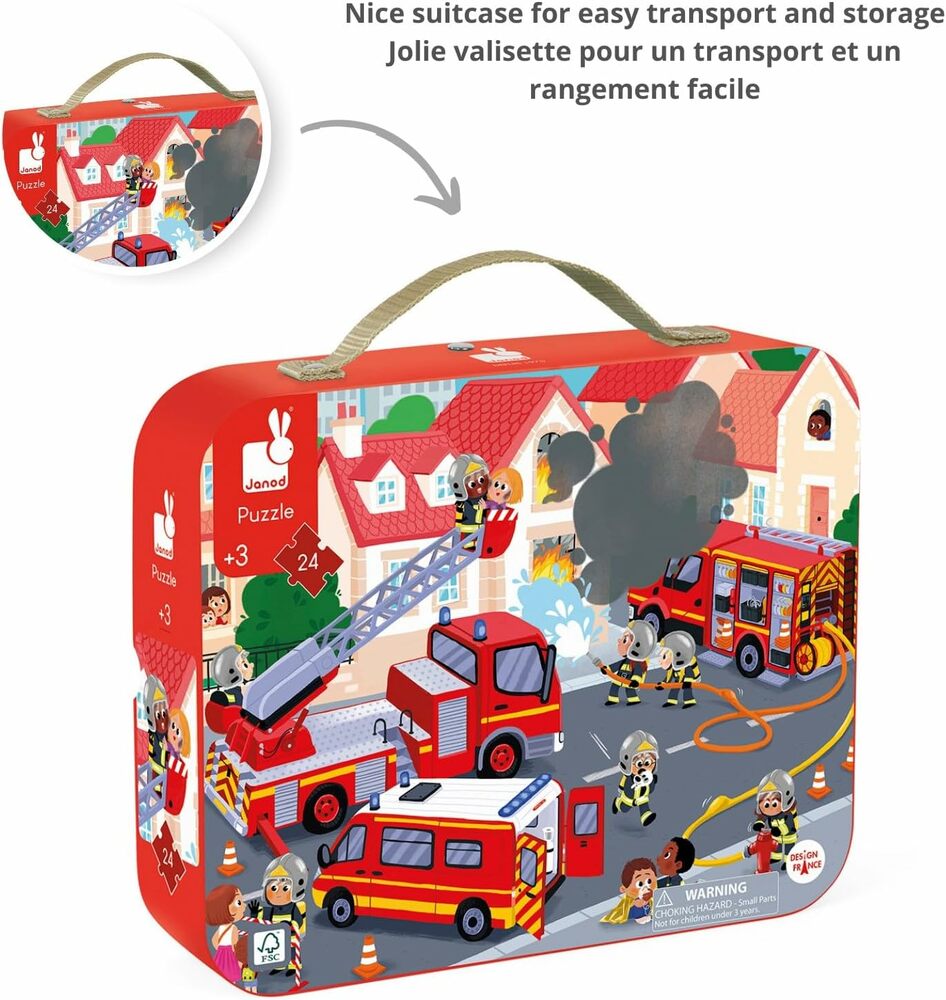 24 PC PUZZLE FIREMAN
