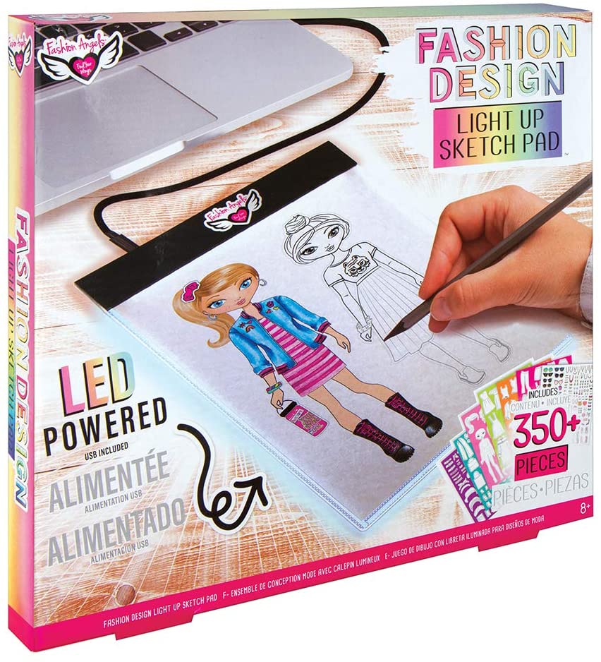 FASHION DESIGN LIGHT PAD SKETCH SET