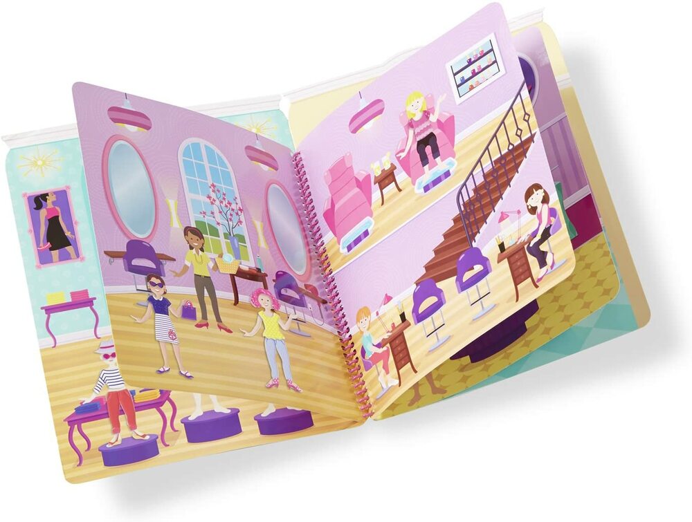 REUSABLE PUFFY STICKER - DAY OF GLAMOUR