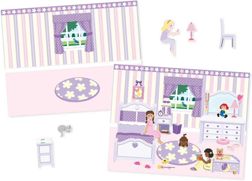 REUSABLE STICKER PAD - PLAY HOUSE