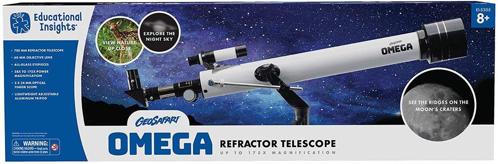 GEOSAFARI OMEGA REFRACTOR TELESCOPE
