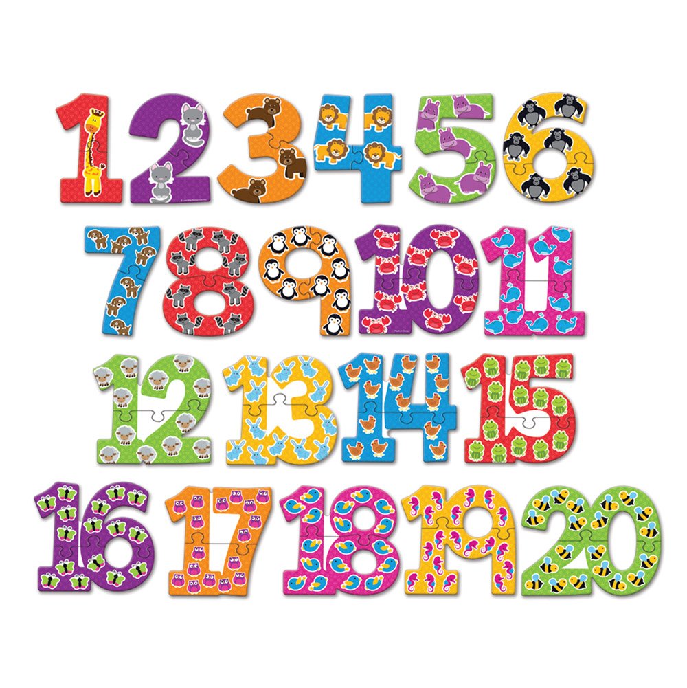 PUZZLE CARDS NUMBERS