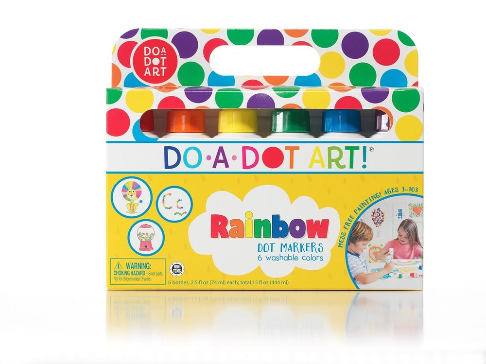 DO-A-DOT MARKERS - RAINBOW