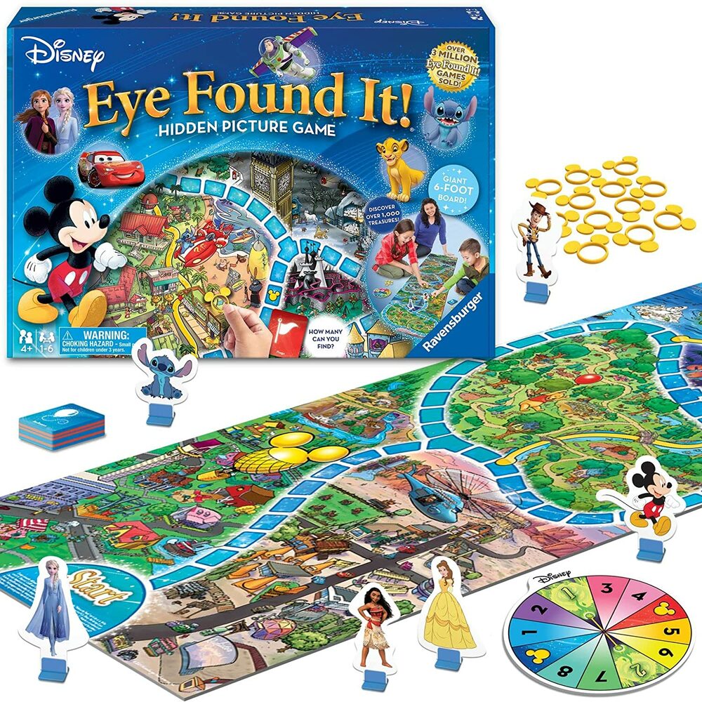 EYE FOUND IT! DISNEY BOARD GAME