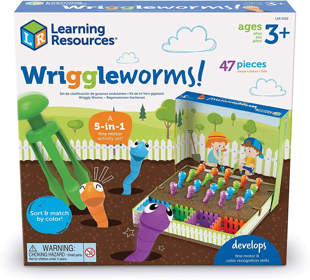 WRIGGLEWORMS! FINE MOTOR ACTIVITY SET
