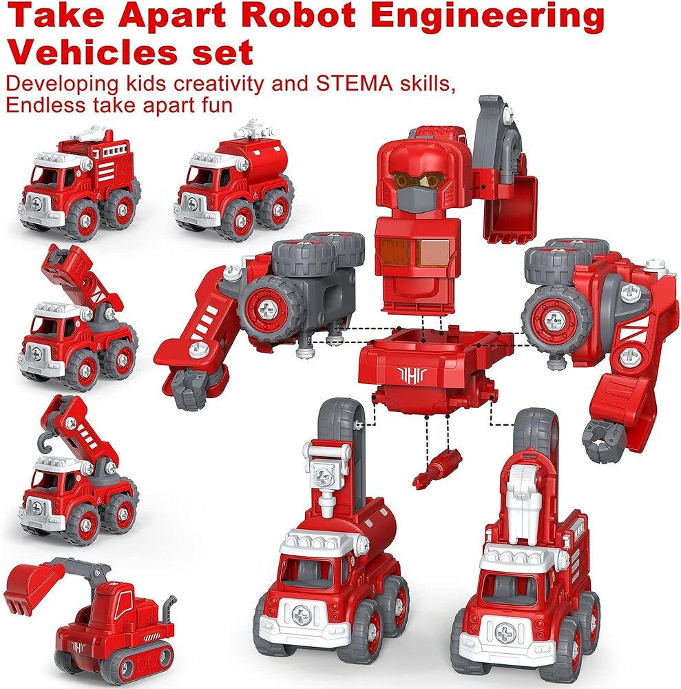 5 IN 1 TRUCK O BOT FIRE RESCUE