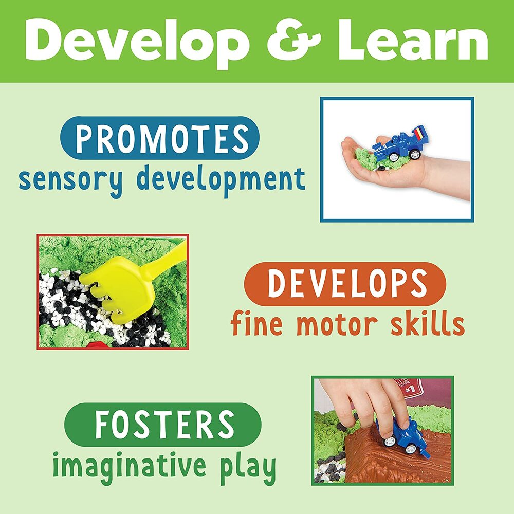 SENSORY BIN RACE TRACK