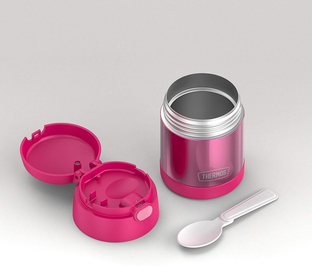 10 0Z FOOD JAR PINK