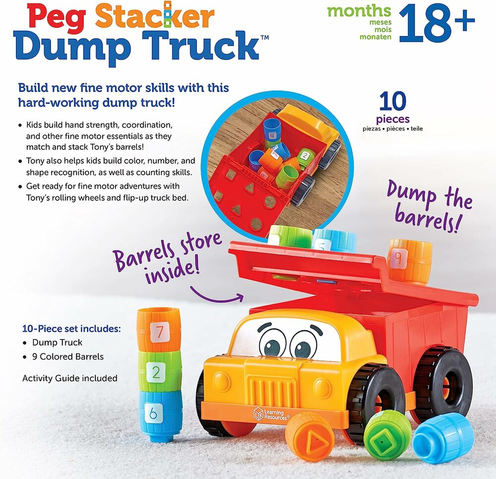 TONY THE PEG STACKER FINE MOTOR TRUCK