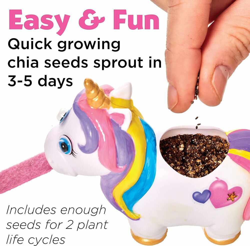 SELF WATERING PLANT PET UNICORN