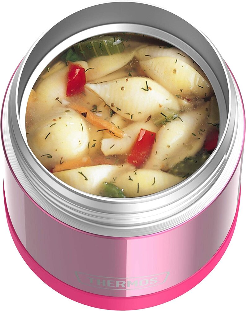 10 0Z FOOD JAR PINK