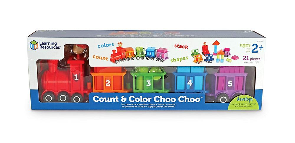 COLOR AND COUNT CHOO CHOO