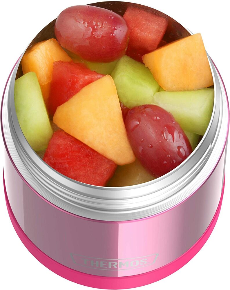 10 0Z FOOD JAR PINK