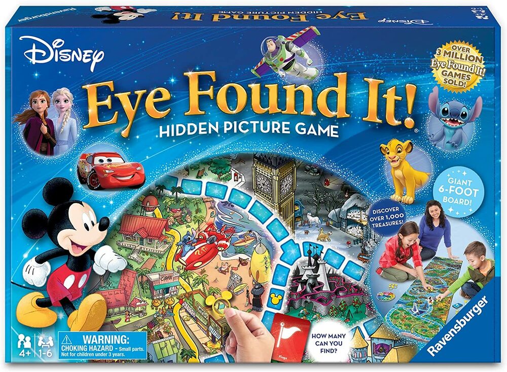 EYE FOUND IT! DISNEY BOARD GAME