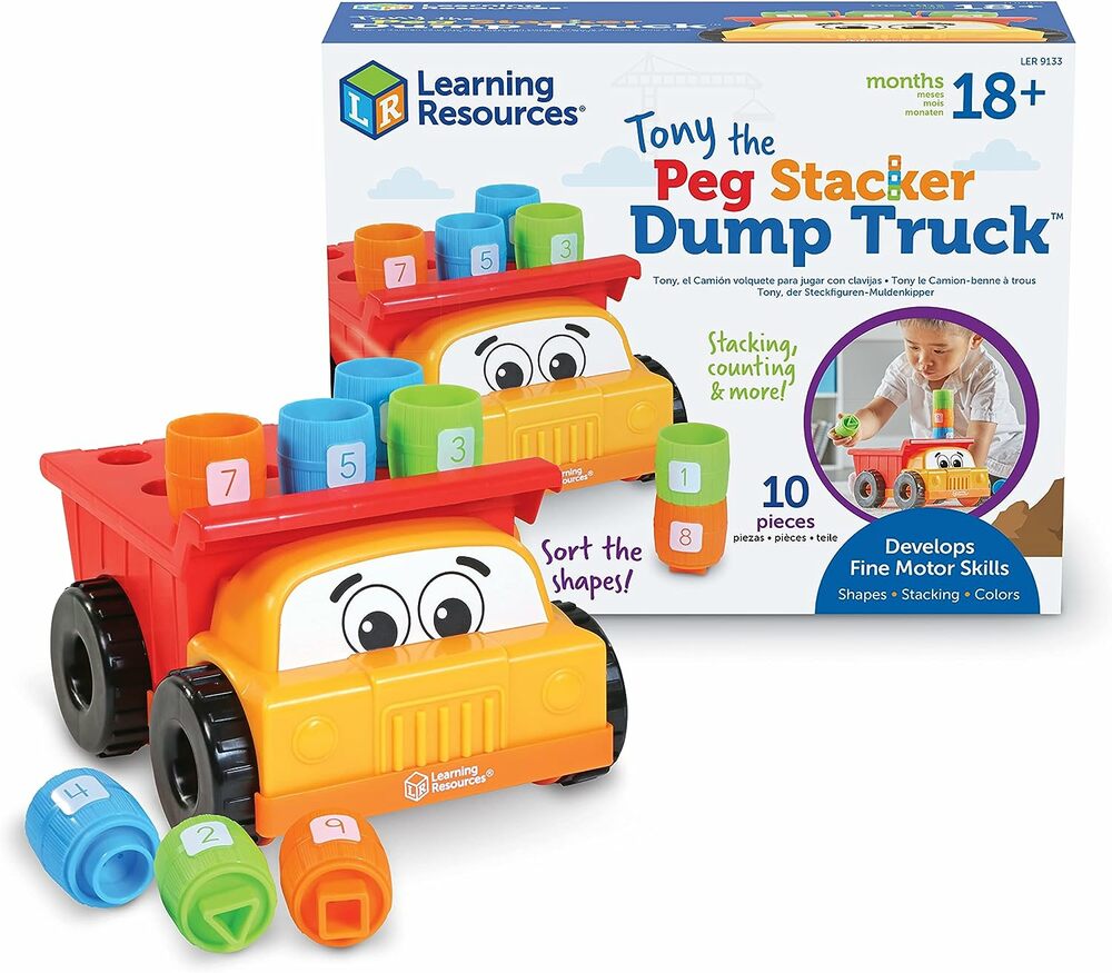 TONY THE PEG STACKER FINE MOTOR TRUCK