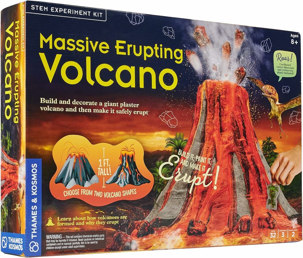 MASSIVE ERUPTING VOLCANO