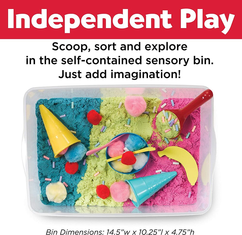 SENSORY BIN ICE CREAM SHOP